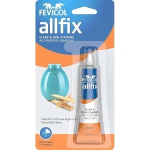 [MRP Error]  Pidilite Multi-Purpose Allfix Clear & Non-Staining Adhesive (20ml)