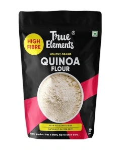 True Elements Quinoa Flour 1kg - Quinoa Atta | Gluten Free | Rich in Dietary Fibre | Protein Rich - Soft Rotis | Improves Gut Health | Protein & Vitamins | No Preservatives