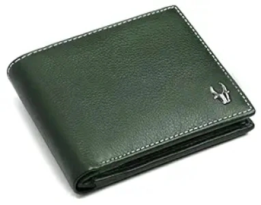 WildHorn Genuine Leather Wallet for Men | Slim Bifold Wallet with RFID Blocking | Multiple Card Slots & Coin Pocket | Premium Leather Mens Wallet