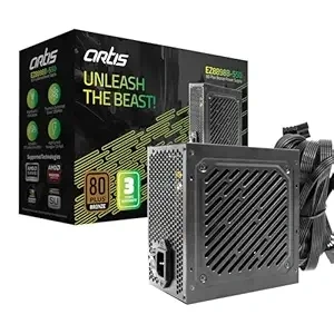 Artis EZ8898B-550 80 Plus Bronze Power Supply Unit with 12CM Thermally Controlled Silent Fan & DC to DC Technology