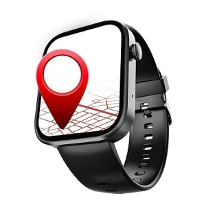 Boat Storm Call 3 w/Turn-by-Turn Navigation, 1.83" (4.6 cm) HD Display, Bluetooth Calling, Crest+ OS, QR Tray, Watch Face Studio, Coins, Emergency SOS Smart Watch for Men & Women