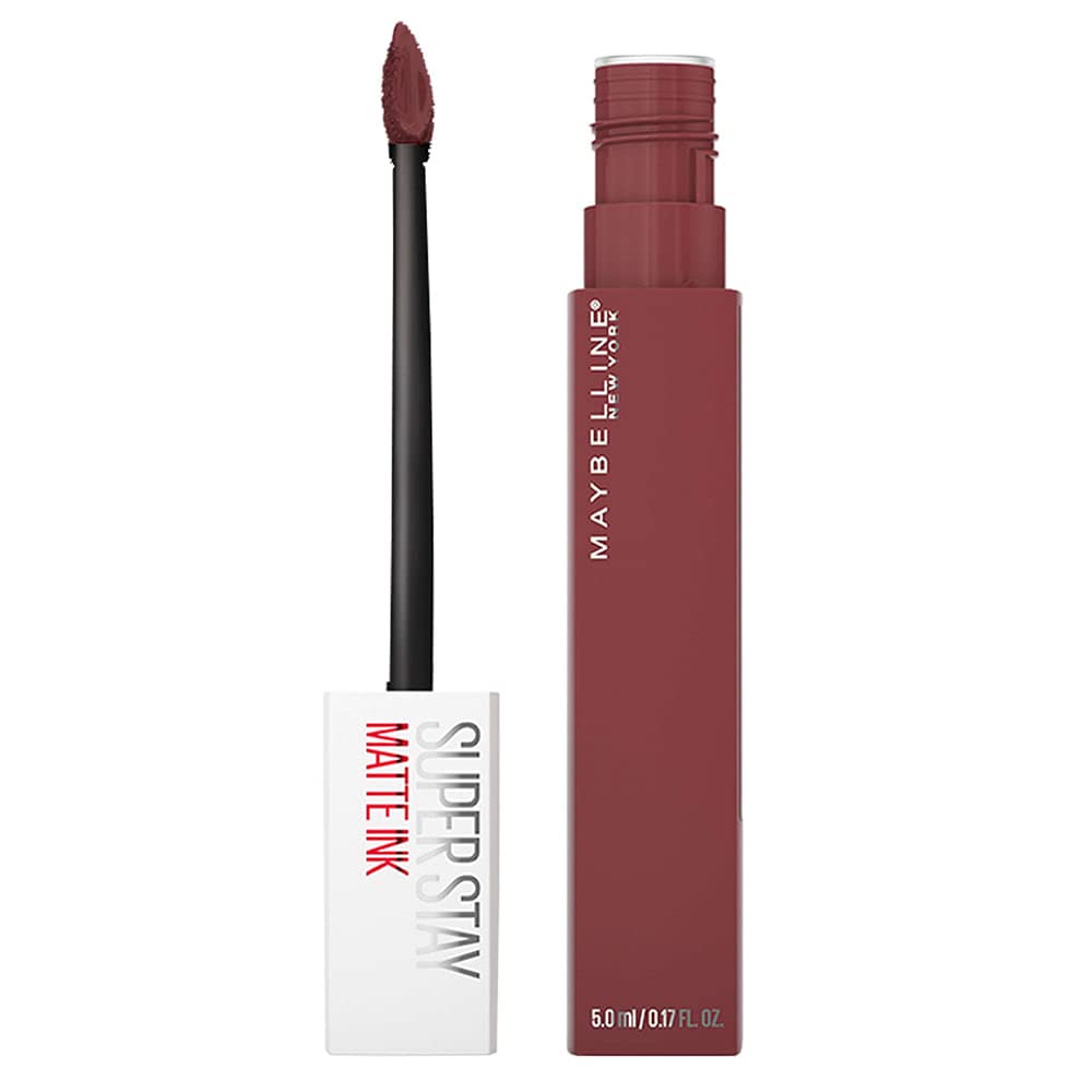 Maybelline New York Superstay Matte Ink Liquid Lipstick - 16H Longwear Matte | Mover, 5ml
