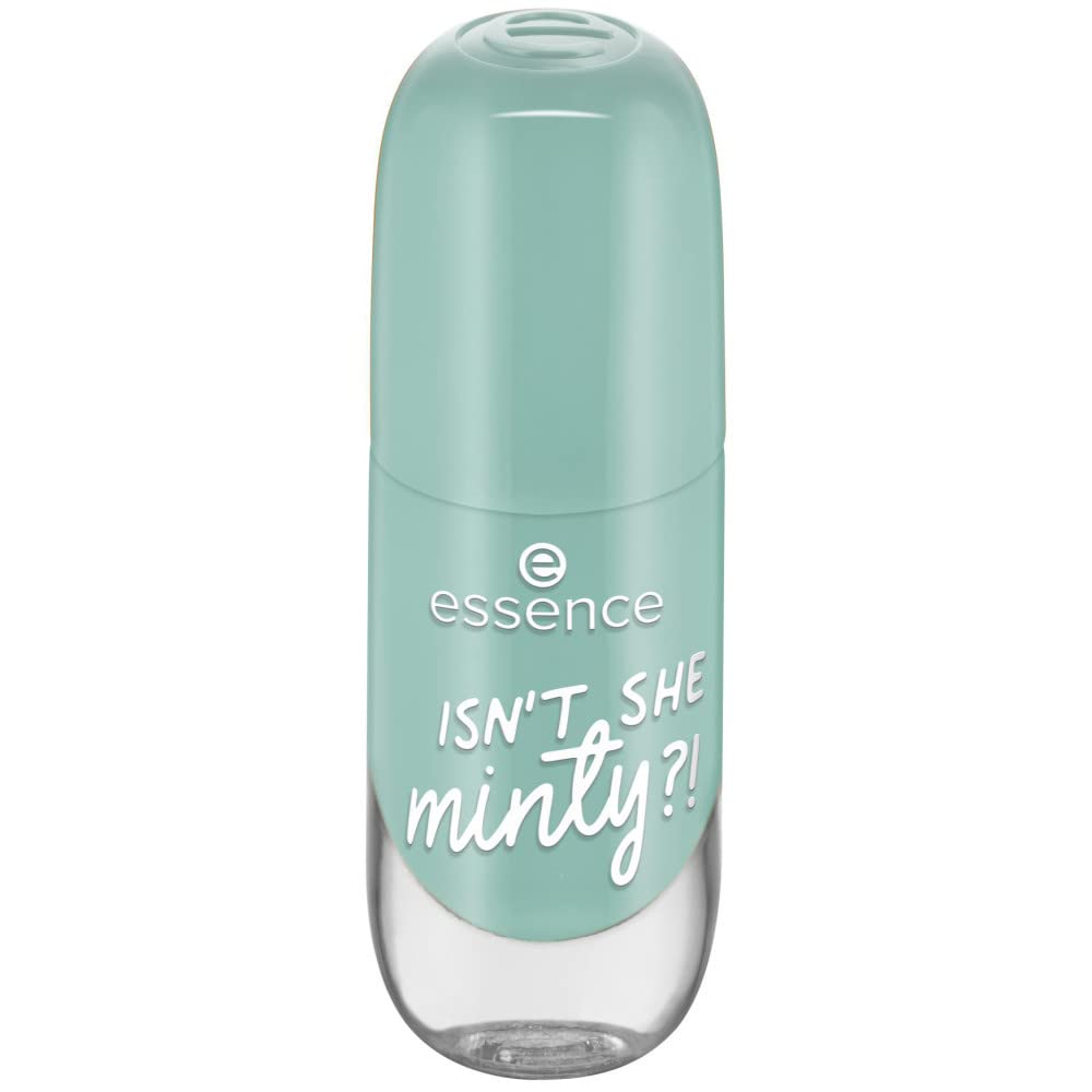 Essence gel nail colour 40 ISN'T SHE minty?!, gel nail polish, high-shine finish, long-lasting colour, 8 ml