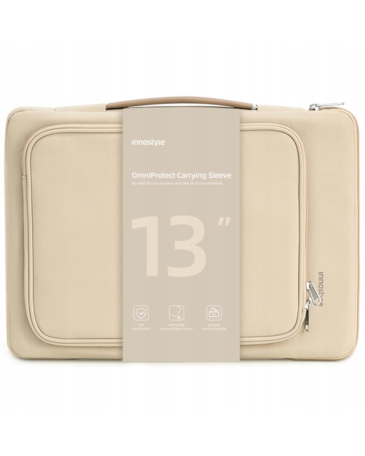 innostyle OmniProtect Carrying Sleeve, Gentle Sand, 13inch