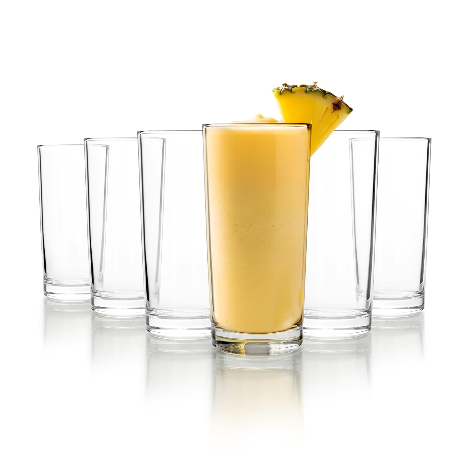 CELLO Liberty Hi-Ball Glass Set of 6 Pcs 250ml, Tran...