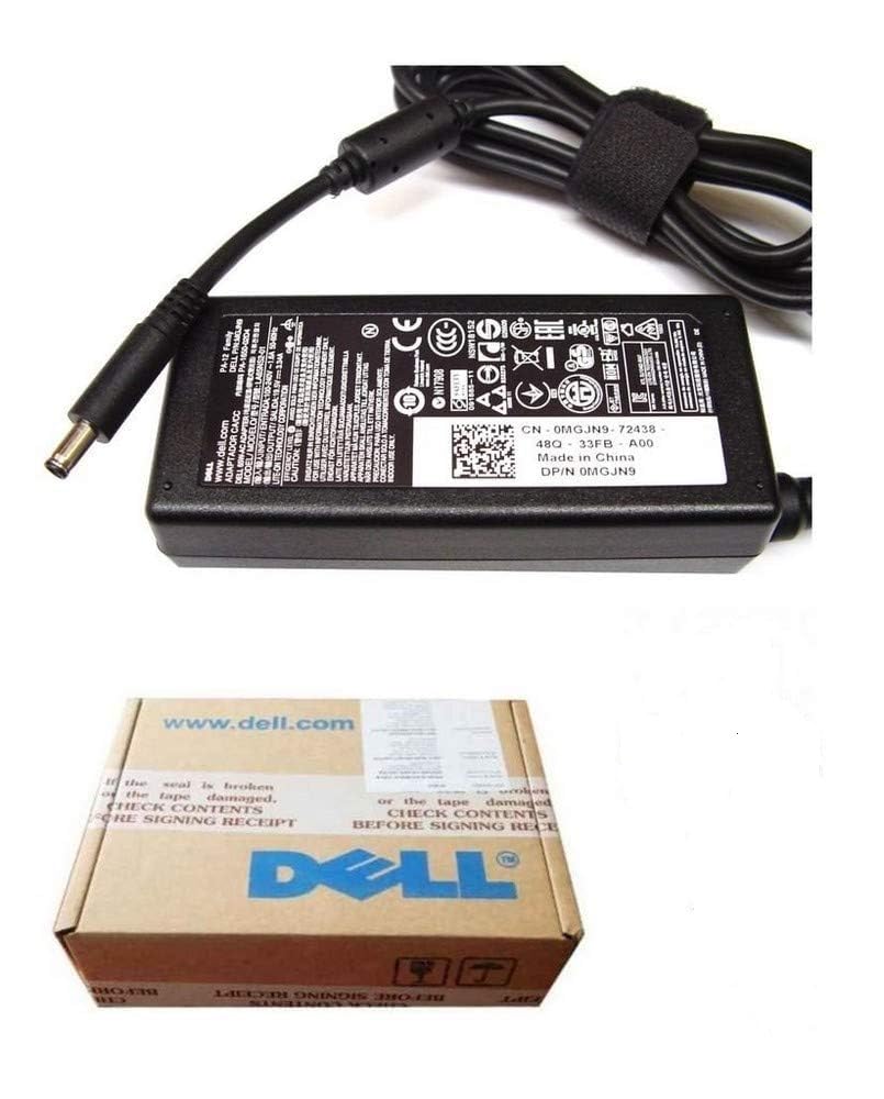 Dell Original 65W 19.5v 4.5mm Pin Laptop AC Adapter-Black (Part Code MGJN9)