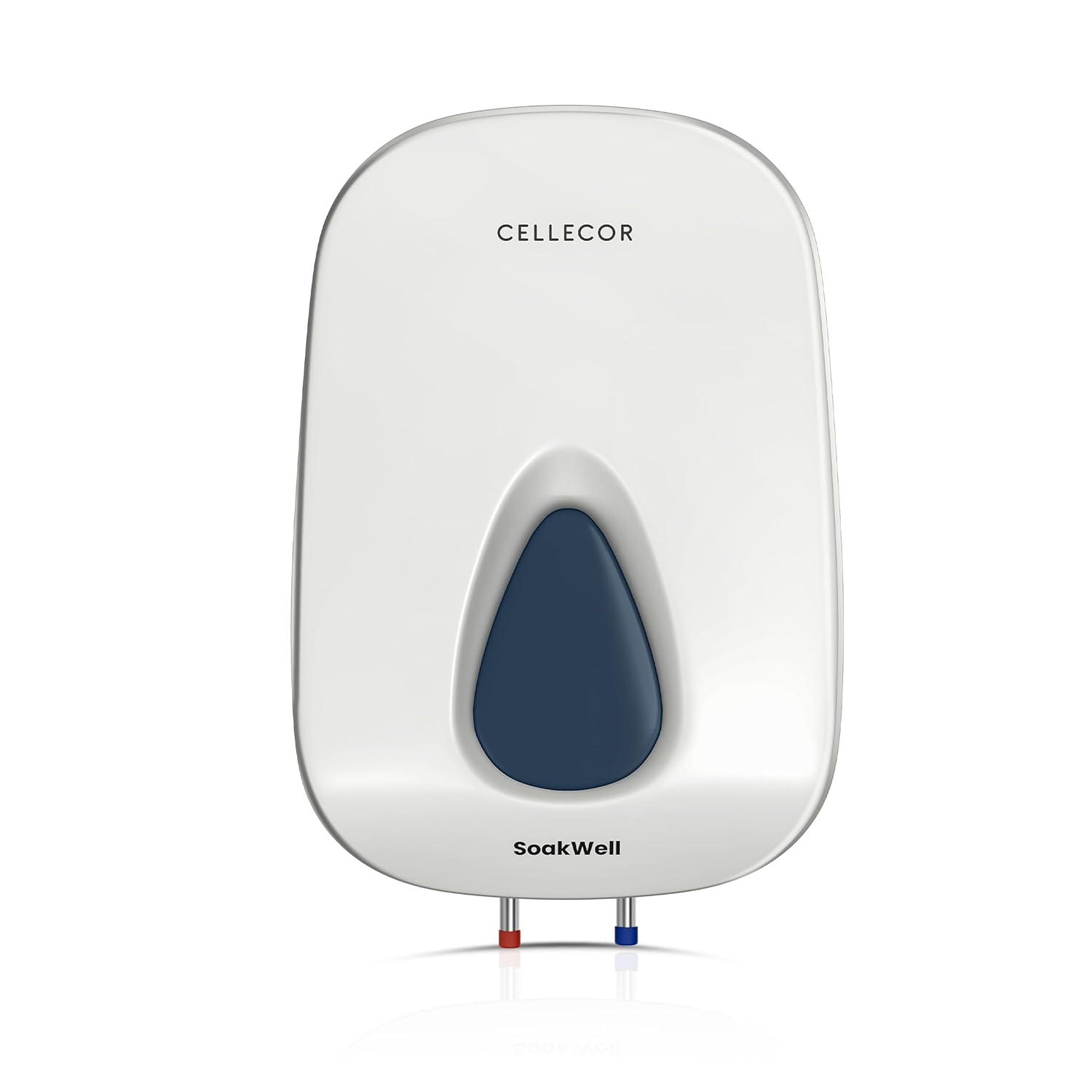 Cellecor SoakWell CIWH05 5L Instant Warm Heater, 3000W electric geyser, Quick Heating, water heating, anti rust coated tank, LED Indicator, Multi-Layer Safety, Compact geyser for home.