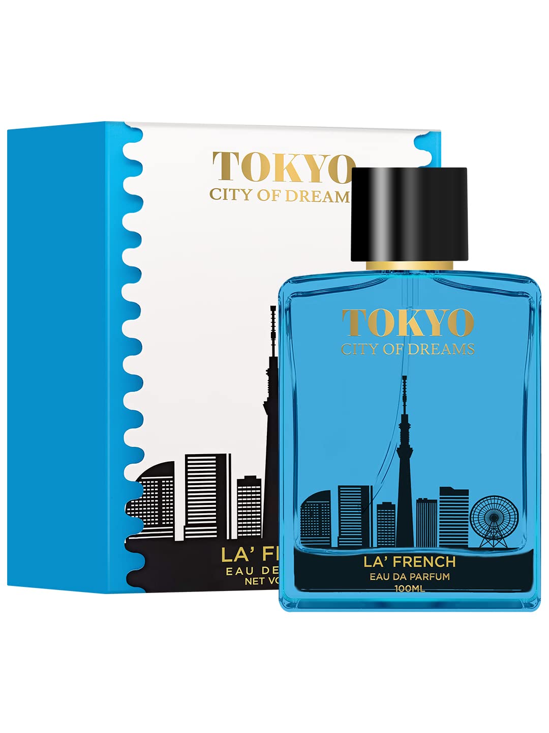 La French Tokyo Eau de Parfum - 100ml Unisex Perfume for Men and Women | Intense Long Lasting Perfume | Fresh, Spicy Aqua Notes | Premium Fragrance Scent EDP | Best Gift Perfume for Man and Woman.