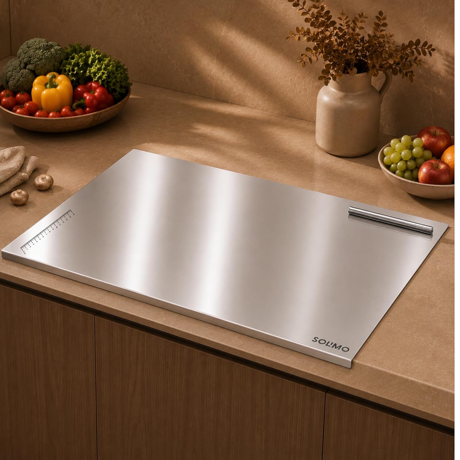 Amazon Brand - Solimo Countertop Chopping, Slicing, ...