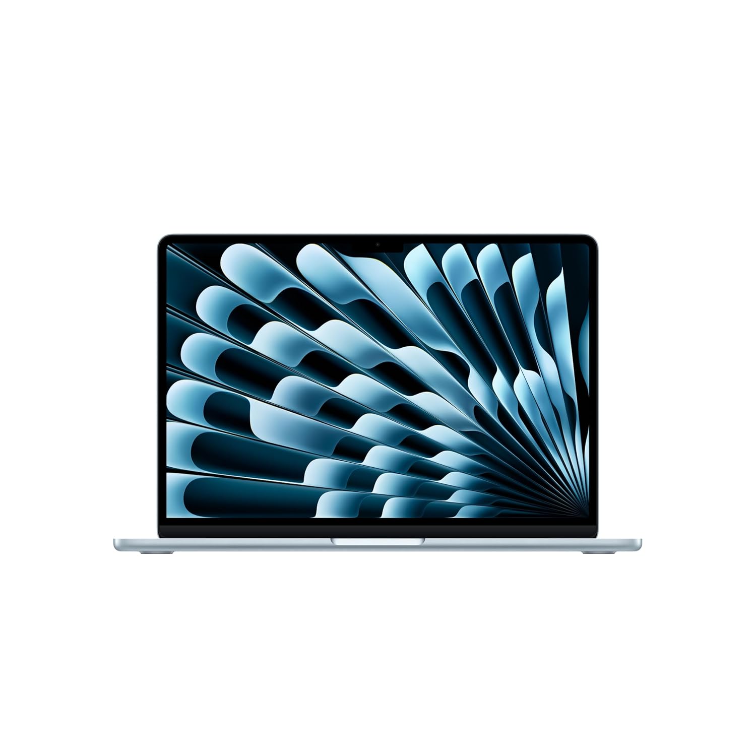 Apple 2026 MacBook Air 13″ Laptop with M5 chip: AI and Apple Intelligence, 34.46 cm (13.6″) Liquid Retina Display, 16GB Unified Memory, 1TB SSD Storage, 12MP Center Stage Camera, Touch ID; Sky Blue