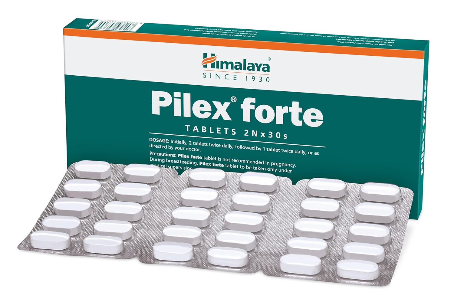 Himalaya Pilex Forte Tablets 2X30'S at 136.