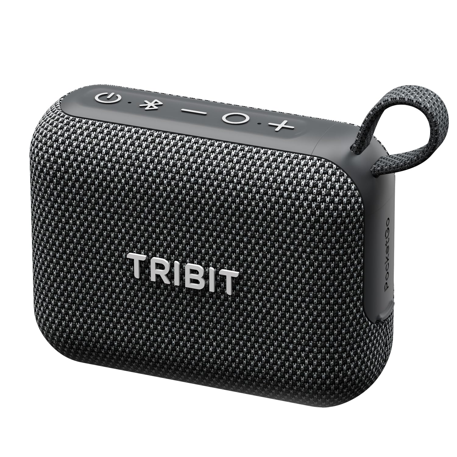 Tribit PocketGo Portable Wireless Bluetooth Speaker with 7W Stereo Sound, IP68 Waterproof Dustproof, 20H Playtime, Custom EQ, BT6.0 & TWS Pairing, Supports TF Card, Ideal for Travel, Outdoor, Gifts
