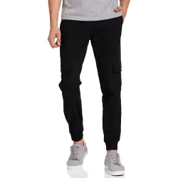Amazon Brand - Symbol Men's Stretchable Slim Fit Cargo Jogger Pants | Chinos | Casual Trousers