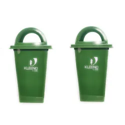 Cello Dome Dustbin 110 LTR (Green/Green)