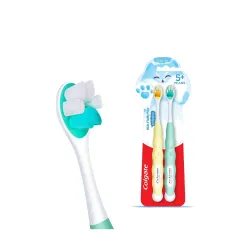 Colgate Kids (5+ years) Fluffy Paw Toothbrush Ultra Soft (2 Pc)