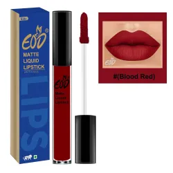 EOD® Ultra Soft Matte Lip Cream Liquid Lipstick Non Transfer(Blood Red)