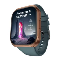 Fastrack Limitless FS1+ Smartwatch | SingleSync BT Calling | Nitro Fast Charging | 110+ Sports Modes | 200+ Watchfaces | Upto 7 Day Battery - Copper