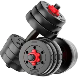 FitFreaks 2.275 kg set-10KG PVC Home Gym Combo, Adjustable New Type Home Gym Combo