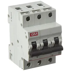 GM MCB 32A TRIPLE POLE 'C' TYPE
