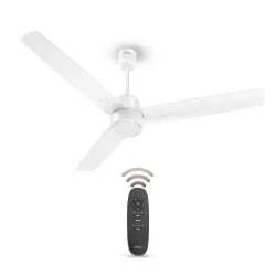 Havells EPIC BLDC Ceiling Fan 1200mm, 380 RPM, Savings upto 65%, Reverse Rotation, 4 Modes (Boost, Sleep, Breeze, Mop), Low Wattage 30W, Low Noise, Air Flow:225 CMM, 3 Year Warranty, Elegant White