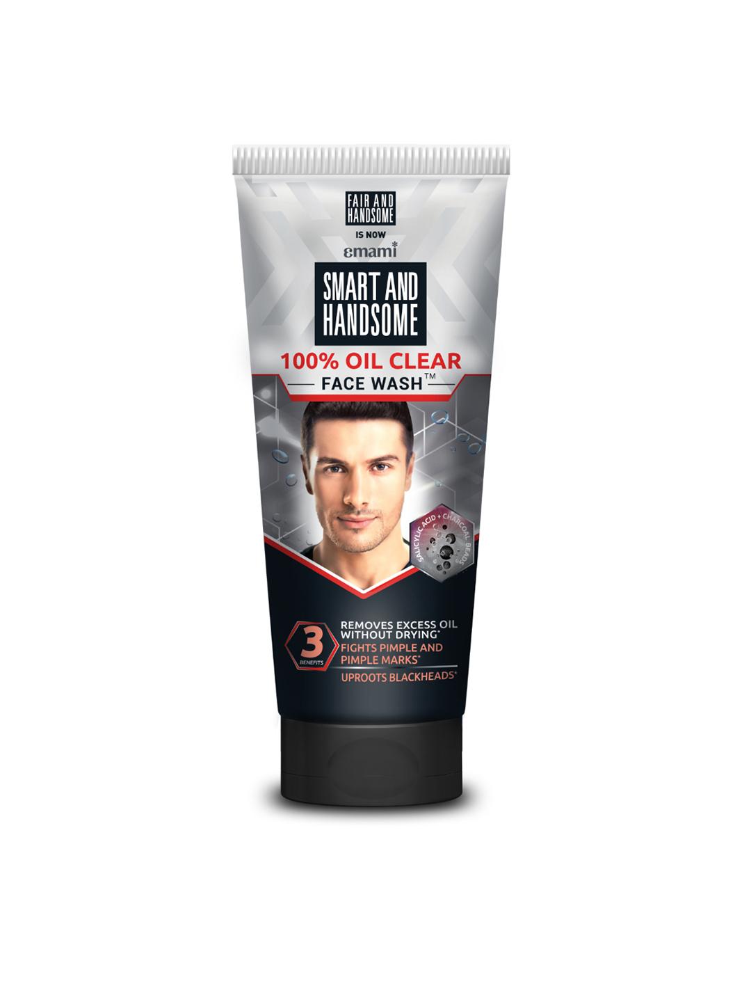 Smart and Handsome Instant Radiance Oil Clear Face Wash To Reduce Pimples & Blackheads 150g