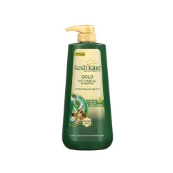 Kesh King Gold Anti Hairfall Shampoo, Reduces Hair Fall, Makes Hair Strong, Strengthens, Nourishes & Conditions, For Soft, Smooth & Voluminous Hair, For Men & Women, 1000 ml