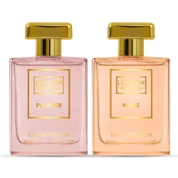 LONDON NOTES Muse Moments Duo Perfume for Men & Women | Unisex Long Lasting Fresh & Fruity Fragrance (50ml x 2)