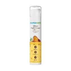 Mamaearth Ubtan Night Cream for glowing skin with Turmeric & Saffron for Skin Brightening – 50 g