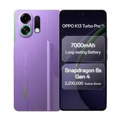 OPPO K13 Turbo Pro 5G (Purple Phantom, 256 GB) (8 GB RAM)