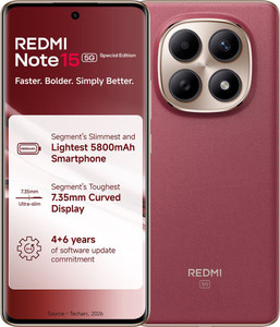 REDMI Note 15 SE 5G Snapdragon (Crimson Reserve, 128 GB) (6 GB RAM)