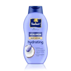Parachute SkinPure Hyaluron Body Lotion with Virgin Coconut Oil | Deep Hydration for All Skin Types | Moisturises for up to 72 Hours* | Clean, Nourishing Formula | 400 ml