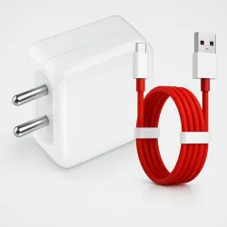 SB 33 W SuperVOOC 4 A Wall Charger for Mobile with Detachable Cable (White, Cable Included)