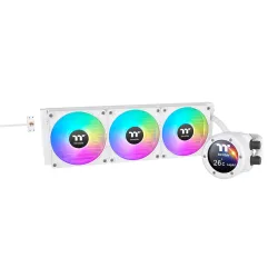 Thermaltake CL/TH360 V2 ULTRA EX-ARGB/2K RPM Syn WHT - 47.5cm Mid Tower Computer Case - Supports 420mm AIO Radiator, 13x 120mm Fans - Compatible with Desktop, Laptop