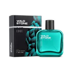 Wild Stone Edge Parfum Spray for Men, Long Lasting Refreshing Every day Wear Fragrance, 50 ml