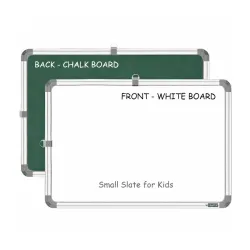 YAJNAS 41x30 CM (WxH) Non Magnetic Drywipe Whiteboard /Lapboard Small Slate