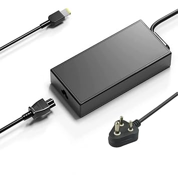 Factotech 65W Laptop Charger Adapter for Lenovo Laptops (20V/3.25A, USB Pin) – with Power Cord