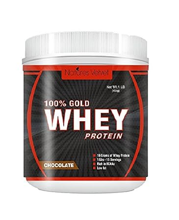 Natures Velvet Lifecare Gold Standard 100% Whey, Double Rich Chocolate, 1lb - Pack of 1