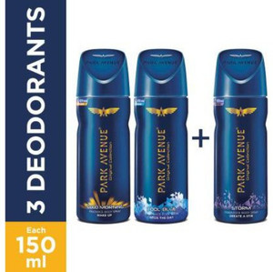 PARK AVENUE Good Morning , Cool Blue & Storm Deodorant Spray - Fo...more