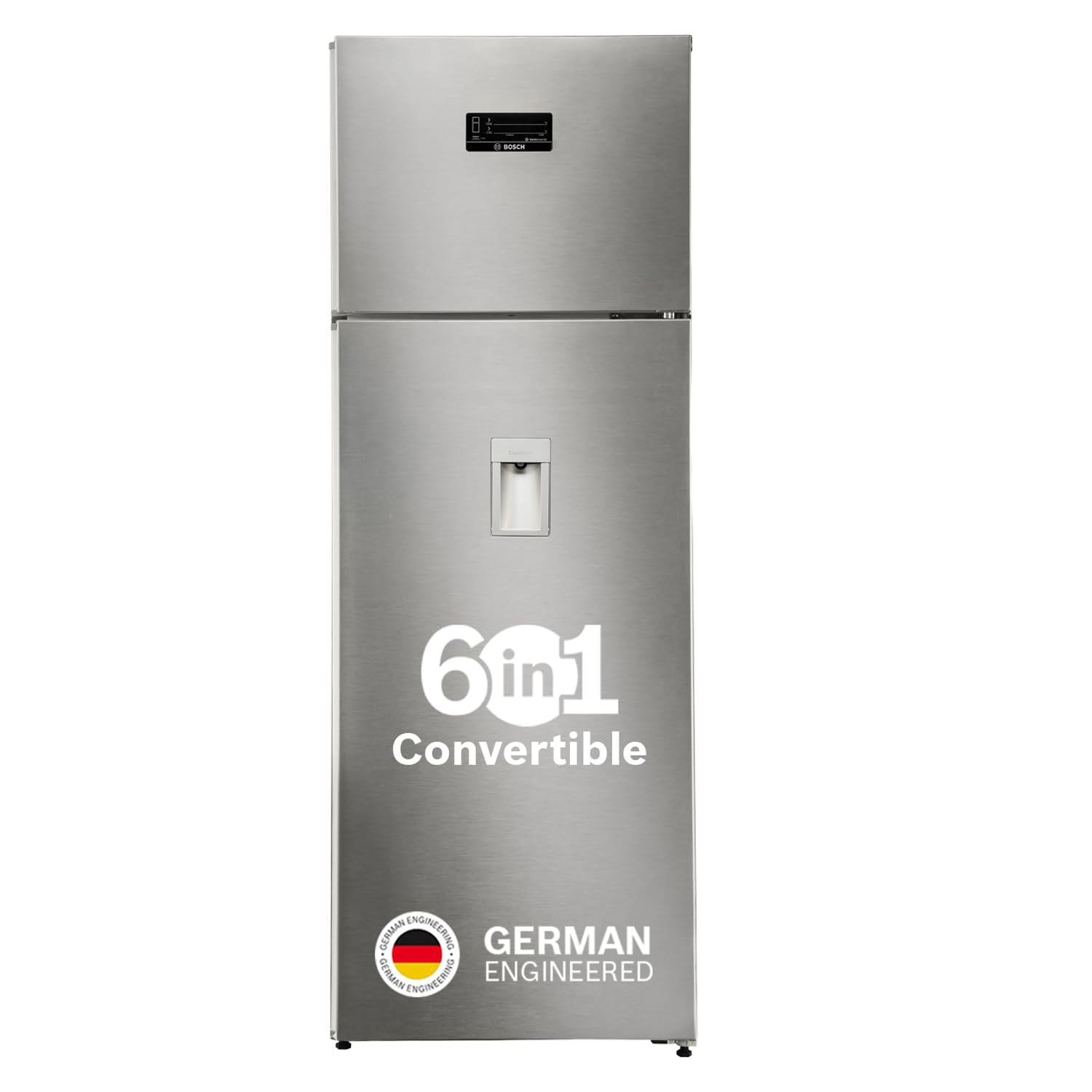 Bosch 368L, 1 Star, Frost Free Double Door Refrigera...