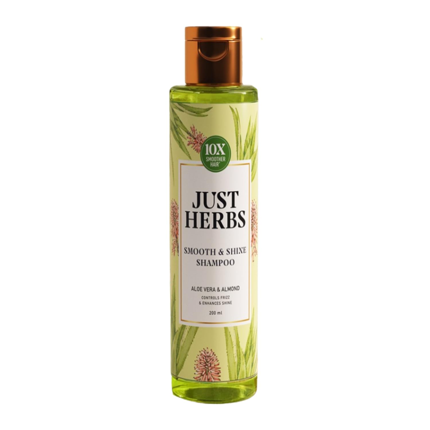 Just Herbs Ayurvedic Silky Strength Anti Dandruff & Hairfall Shampoo For Men & Women