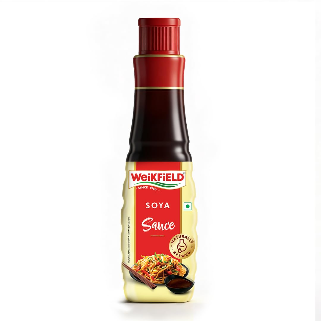 Weikfield Soya Sauce 200g Bottle ₹15 :