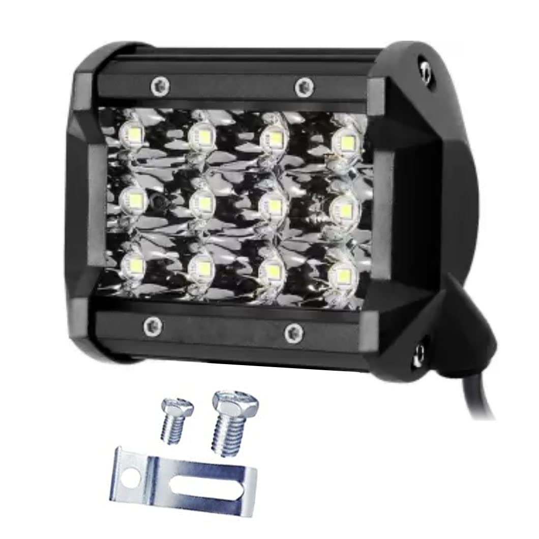 Auto Pearl 12 LED Bar Light Universal Bike Car Fog Light - Hi Power - SMD LED Bar Light for Off Roading Bikes Cars SUV ATV - Fitting For - Kawasaki Z800 1 PC (48W) Visit the Auto Pearl Store