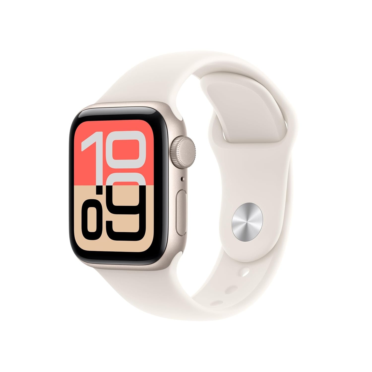 Apple Watch SE 3 GPS 40mm Starlight Aluminium Case...