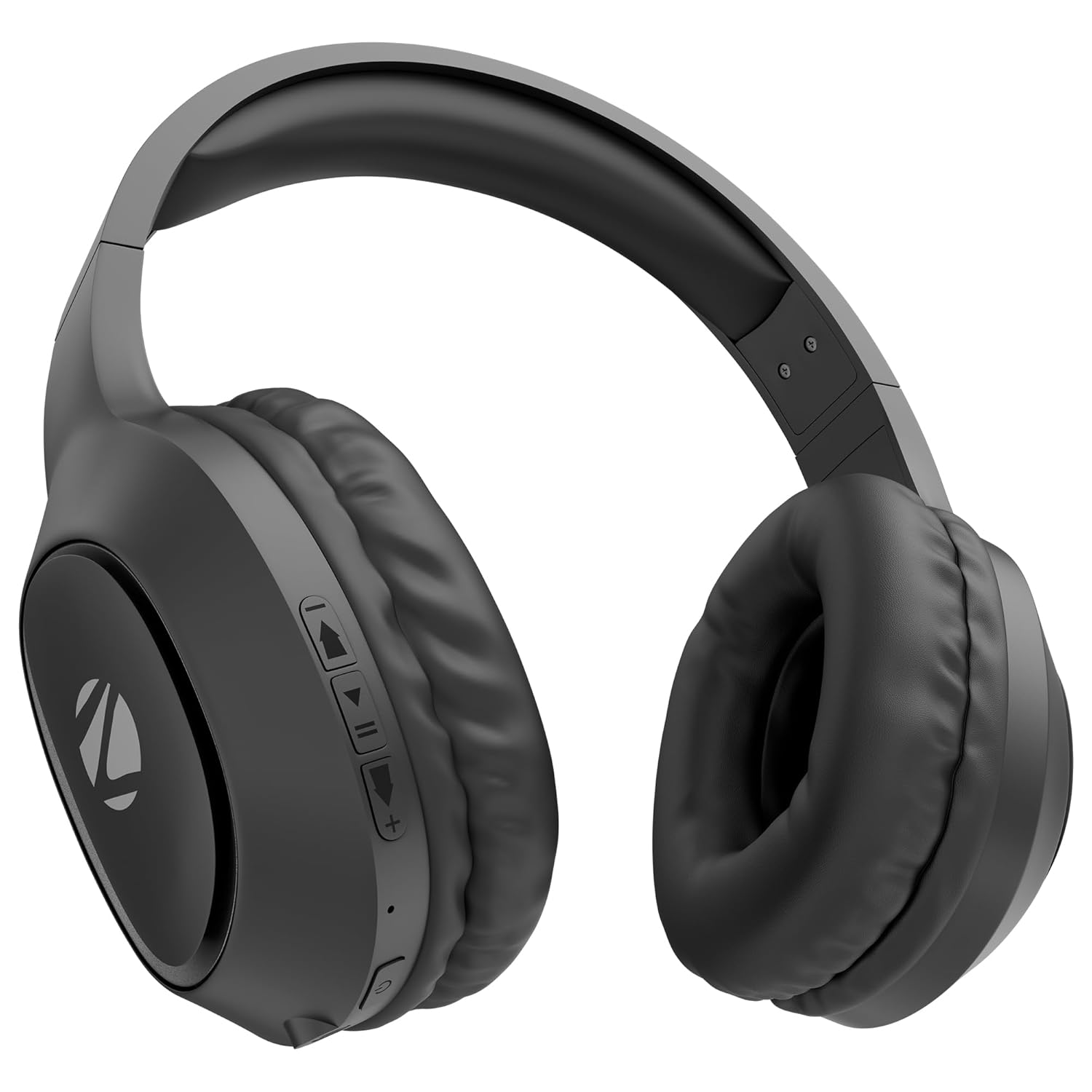 ZEBRONICS Thunder NEO, Wireless Over Ear Headphone, Upto 60 Hours Backup, Gaming Mode, Dual Pairing, Rapid Charge, BT v5.4, AUX, 3 EQ Modes, ENC for Callling, Voice Assistant, Deep Bass (Black)