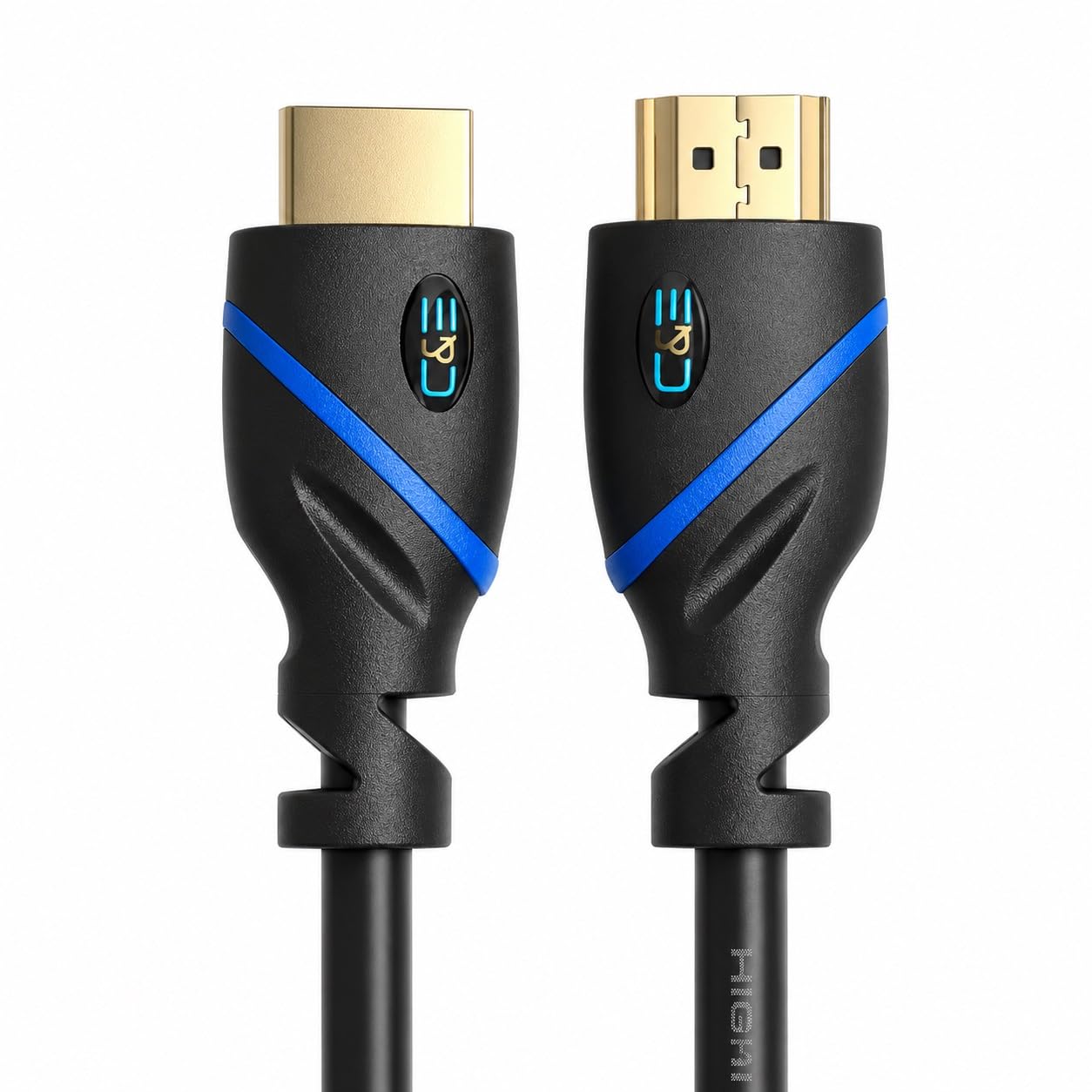 HDMI 1.4V Cable Male to Male Support 3D for Smart LED HDTV, Apple TV, Blu-Ray DVD (3 ft)