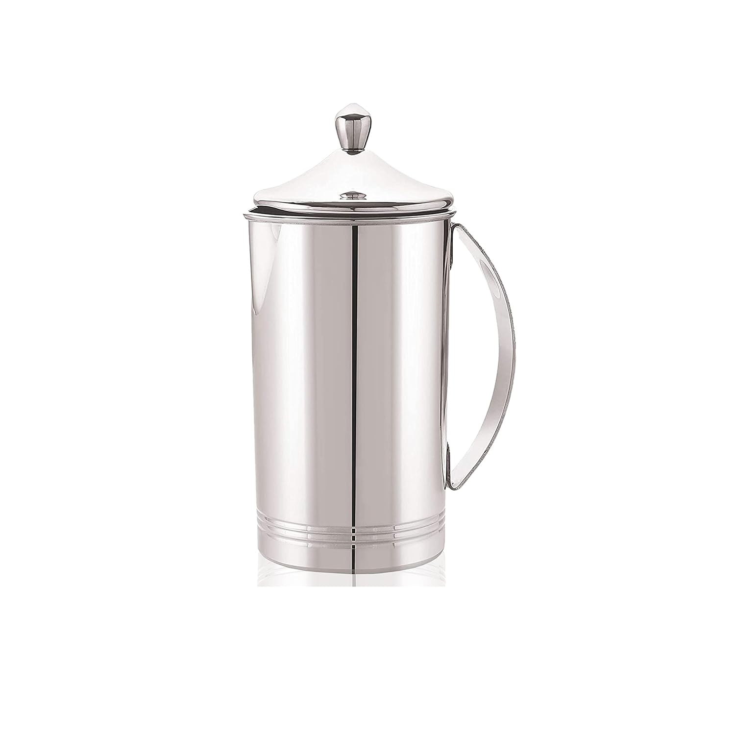 Neelam Stainless Steel Jaguar Jug - 2 LTR, Durable and Elegant Beverage Jug for Serving Water, Juices and Other Drinks, Ideal for Daily Use, Parties, Special Occasions, Easy to Clean & Maintain.