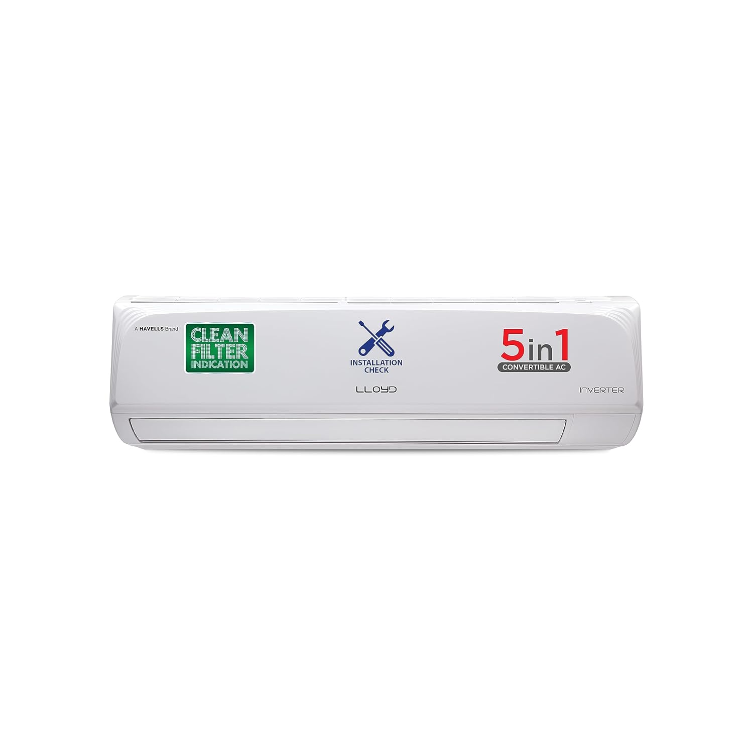 Lloyd 1.5 Ton 3 Star Inverter Split AC (5 in 1 Conve...