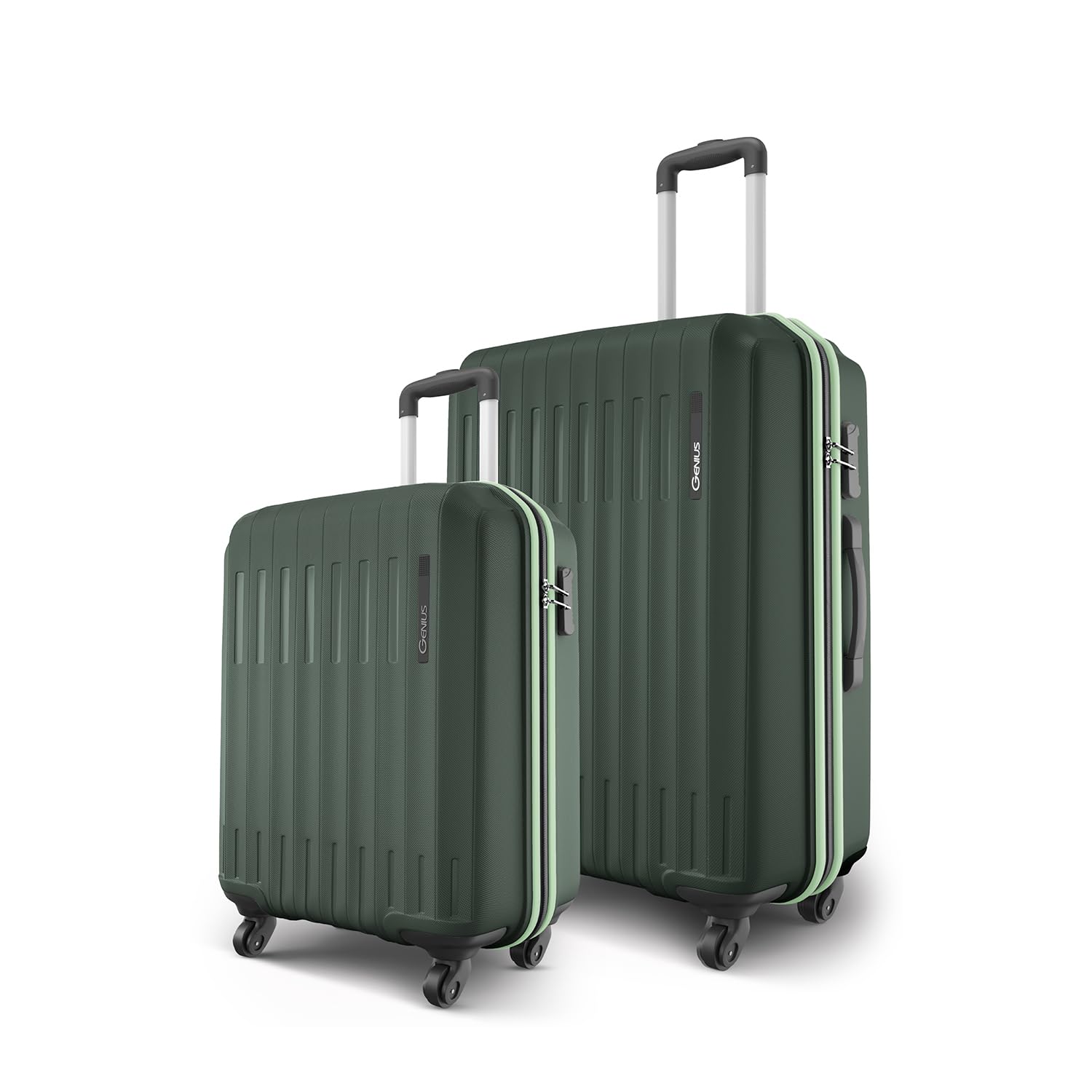 Safari Genius Alley Set of 2 (Cabin + Medium) Trolle...