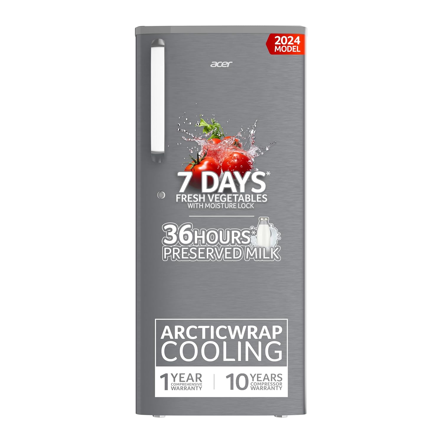 acer 215L 3 Star Direct-Cool Single Door Refrigerato...