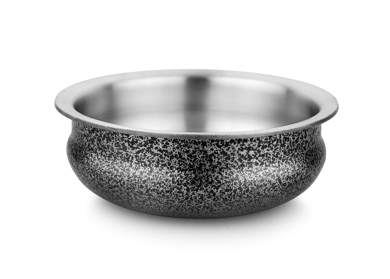 SPC Wrought Aluminium Antique Handi Sipri for Cooking Heavy Weight with Hammered Finishing Used for Cooking biryani, sabzi in Kitchen